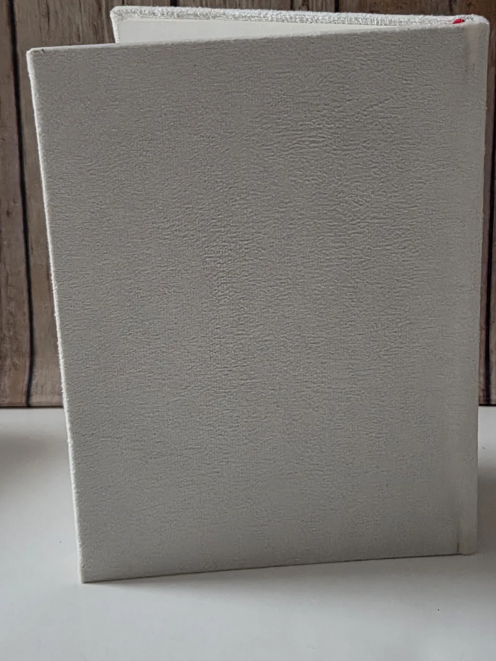 Holiday Velvet Journal with Embellished Christmas Tree Bookmark Included